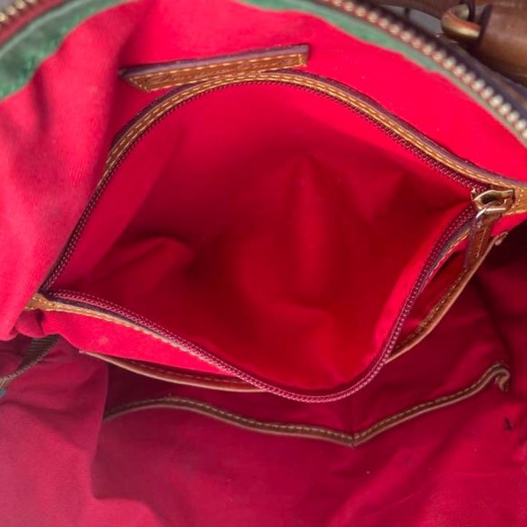 Dooney and Bourke Florentine Domed Buckle Satchel - Natural - Picture 8 of 16